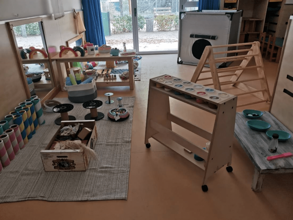 Une classe de stimulation sensorielle pour la petite enfance
